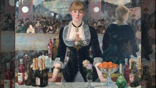 Un Bar aux Folies Bergère - Manet